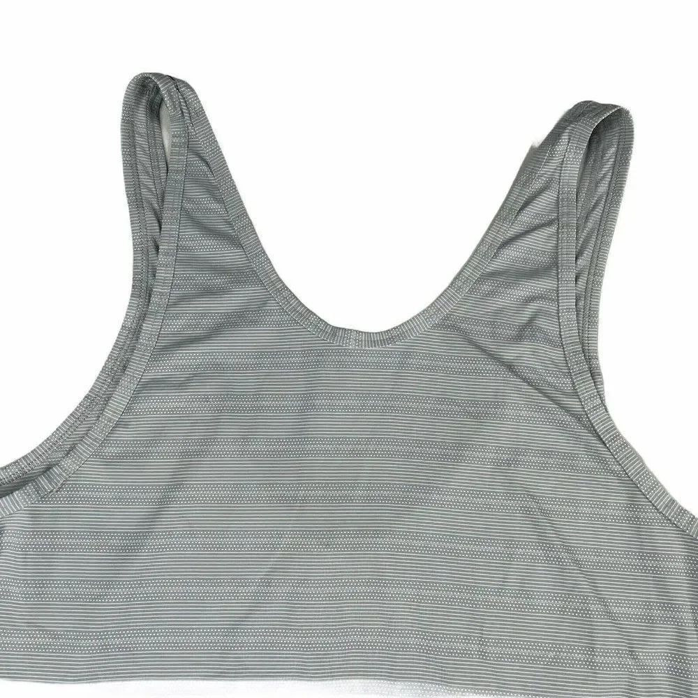 ATHLETA Max Out Tank Light Gray - Picture 6 of 8